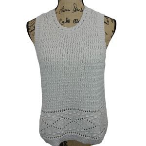 Universal Thread Cream Cabincore Sweater Vest Size Large